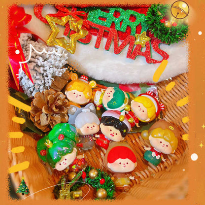 Munmun's Christmas Adventure Series Mini Beans Figures