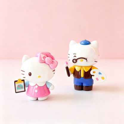 Hello Kitty Little Family Series Figures