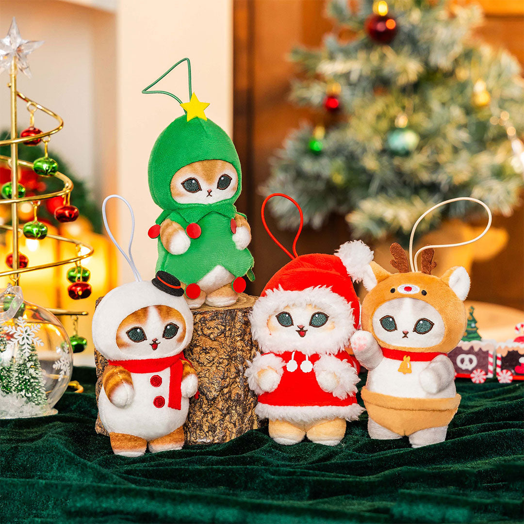 Mofusand Christmas Series Plush Pendant Dolls