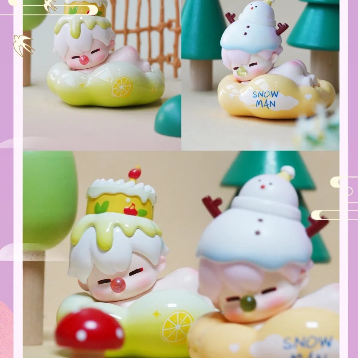 PEDUDU Cloud Party - Colorful World Series Mini Figures