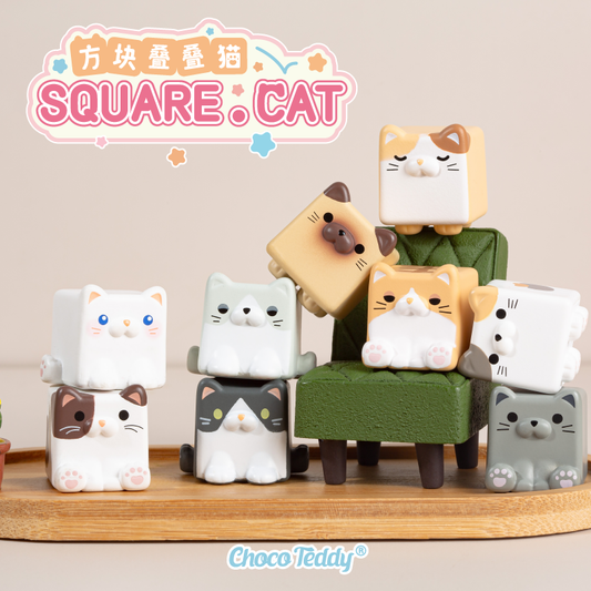 SQUARE.CAT Mini Beans Series Dolls