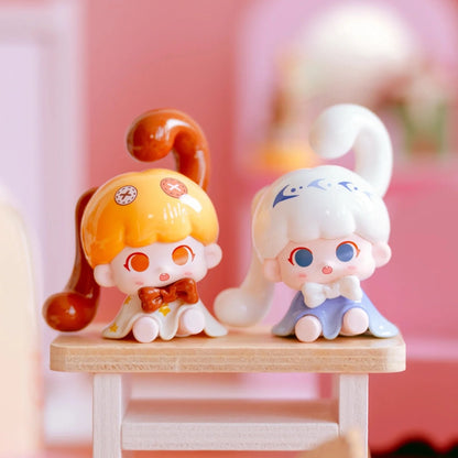 Tao Xiaotu's Little Bunches Wish Note Series Mini Beans Figure