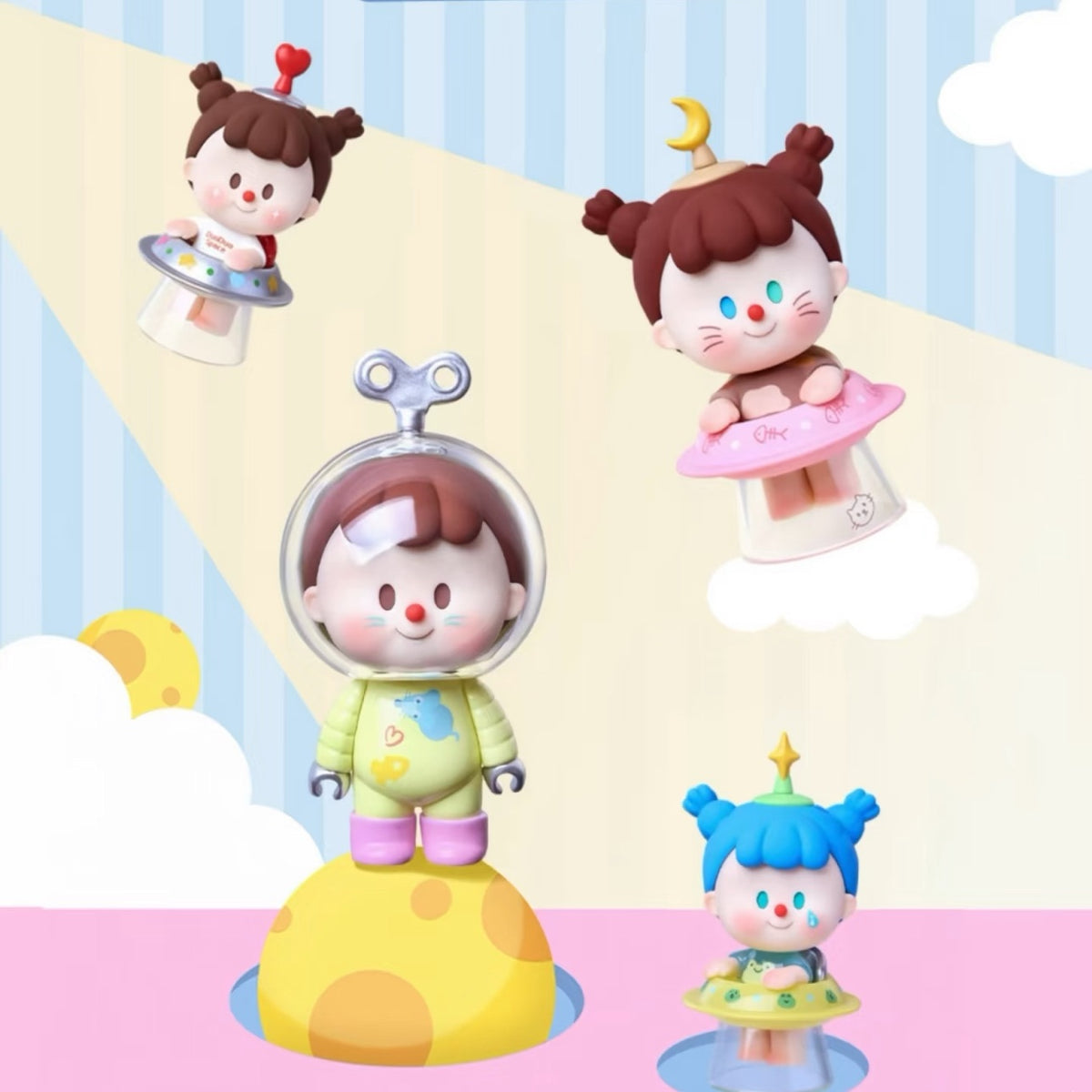 DuoDuoMei-DUODU0 SPACE Series Mini Figures
