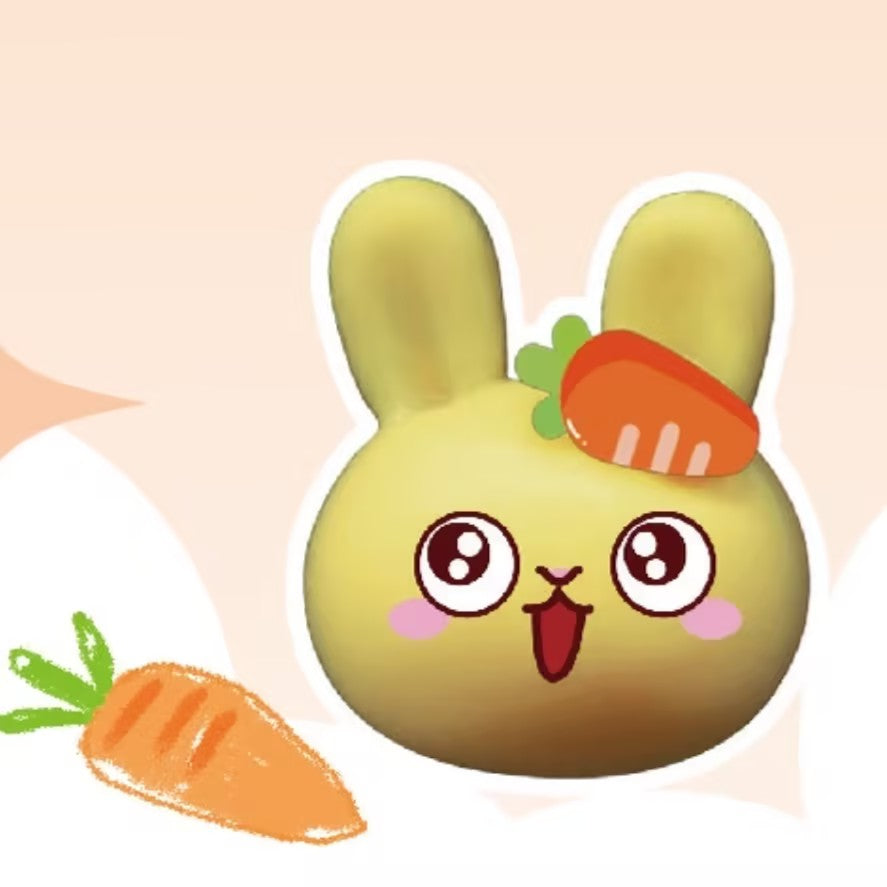 Colorful Bunny Series MINI Bean Figures