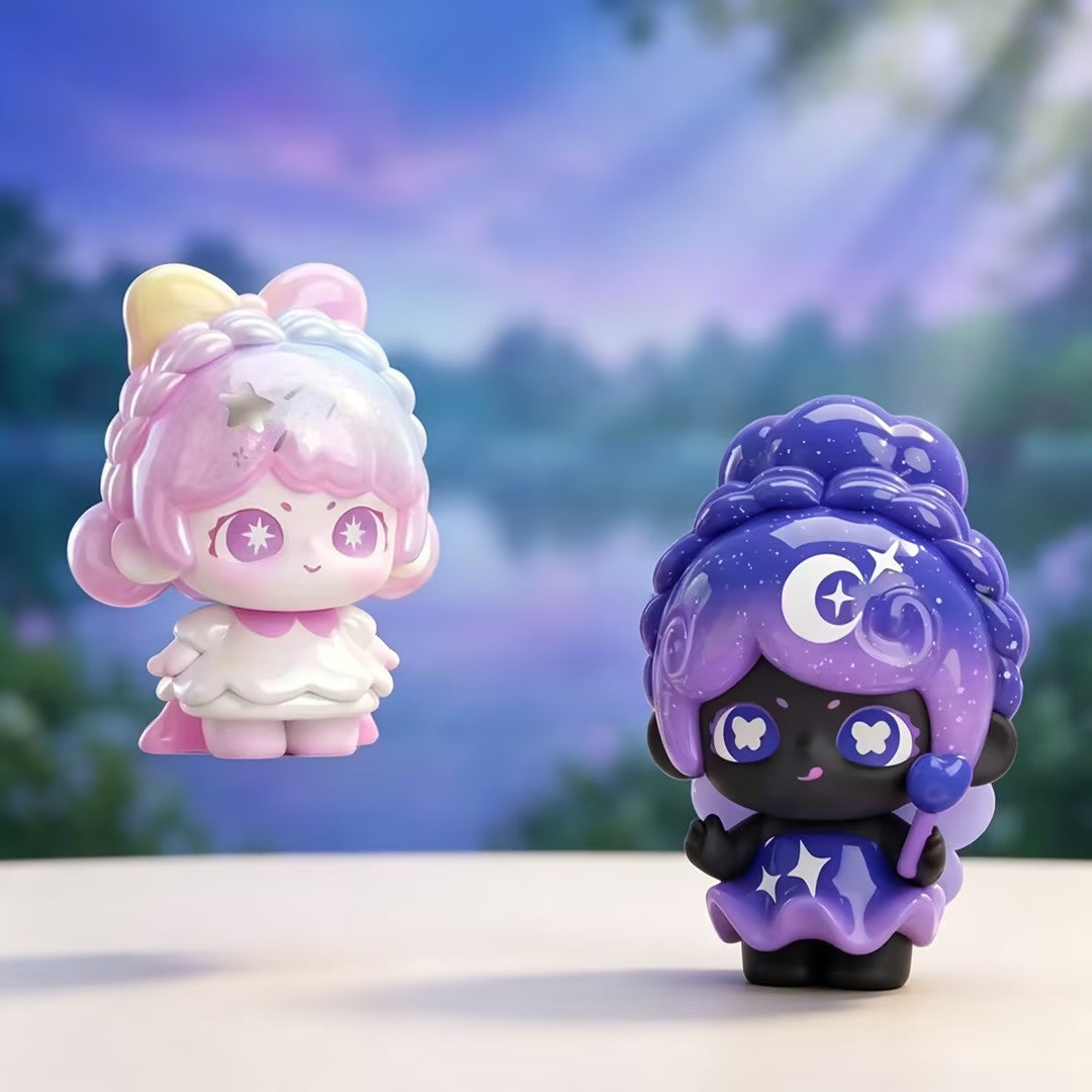 LANCY LULU Black Fairy Tales Series Mini Beans Figure