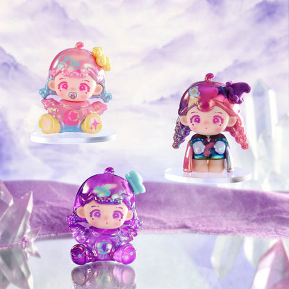 P-Peach.Three-Life Career Dream Journey Series Mini Bean Figures