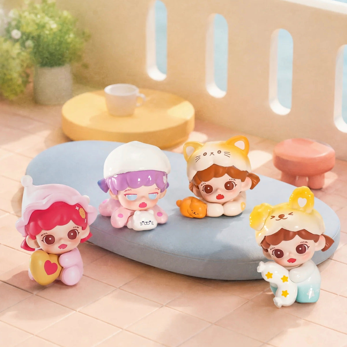 Zoraa My Little Blankie Series Mini Bean Figures