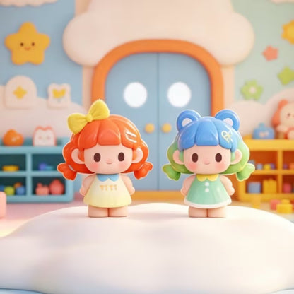 Ti-ti Cloud Kindergarten Series Mini Bean Figures