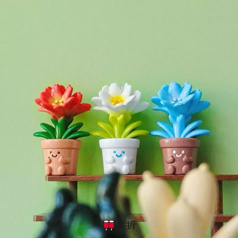 MeiChai Flowers and Plants Series Mini Bean Figures