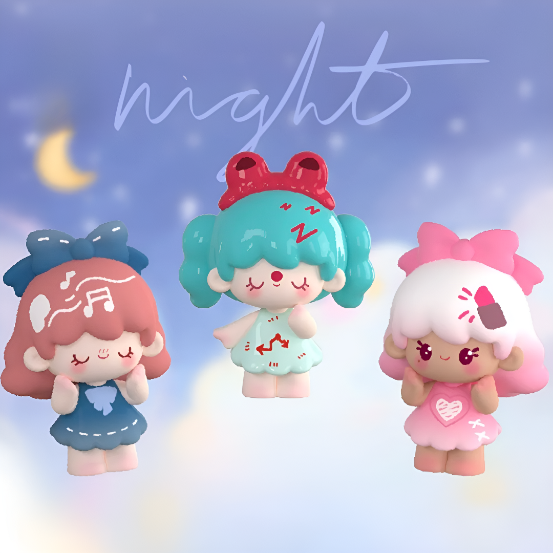 UUTOY Time Travel Series Mini Bean Figures