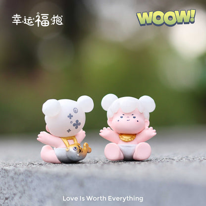 Woow Love ls Worth Everything Series Mini Bean Figures