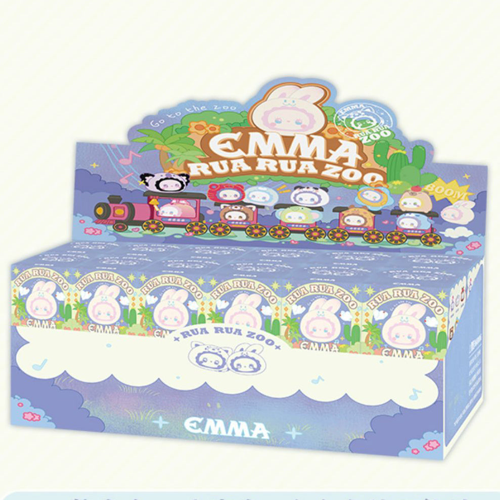 EMMA RUA RUA ZOO Mini Beans Series PVC Figures