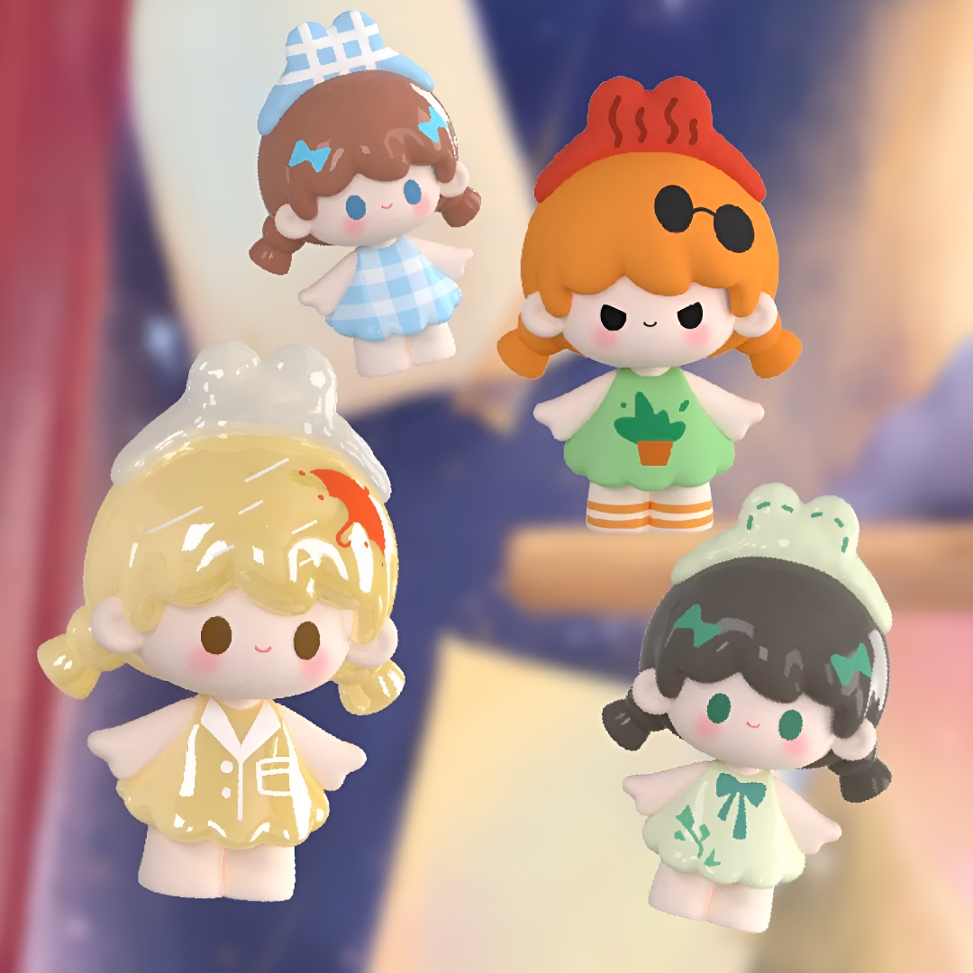 UUTOY Time Travel Series Mini Bean Figures