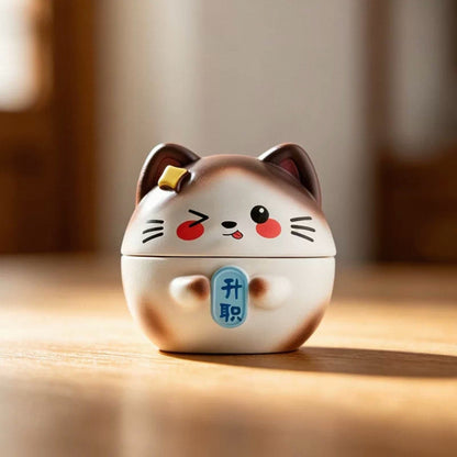 Lucky Cat Incense Burner Series Figures