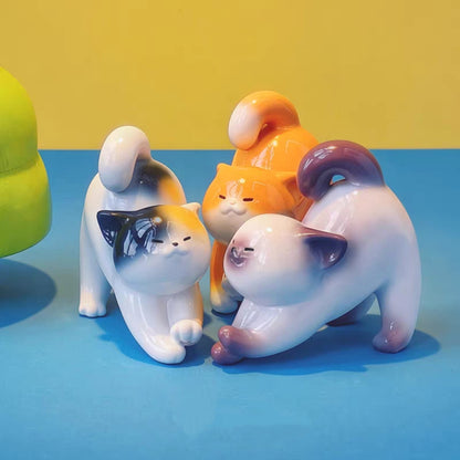 MeiChai Cat 2 Series Mini Bean Figures