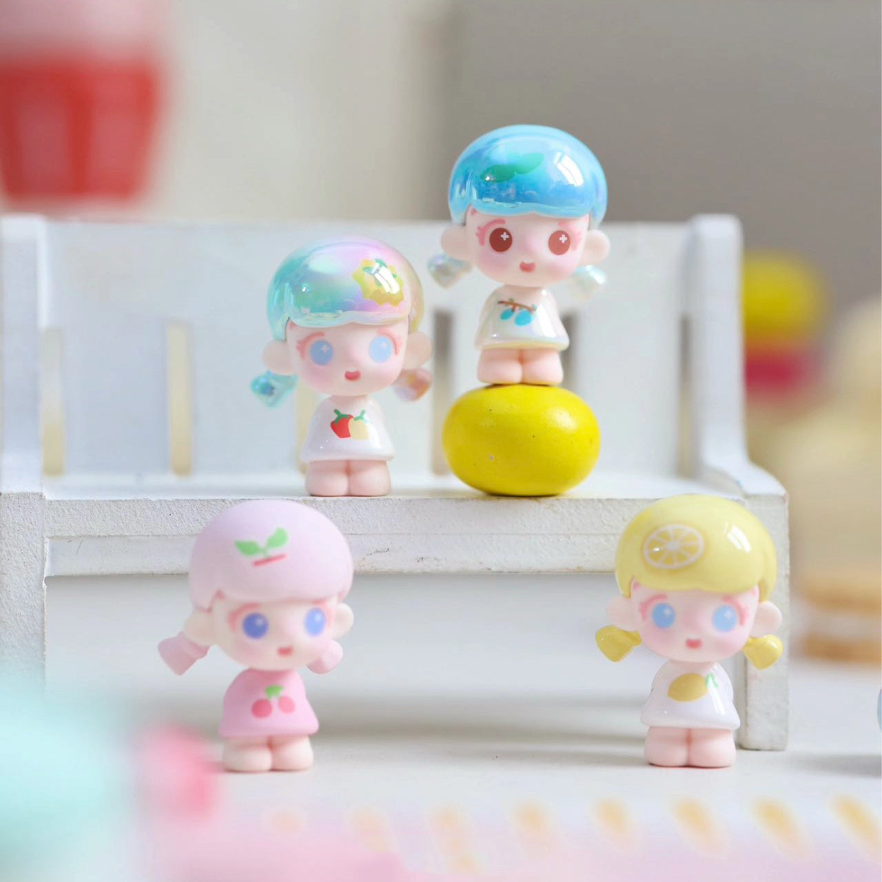 DAODAO Fruity Fancies Series Mini Beans Figures