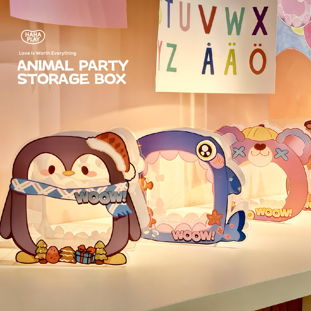 WOOW Animal Party Series Storage Box Toys