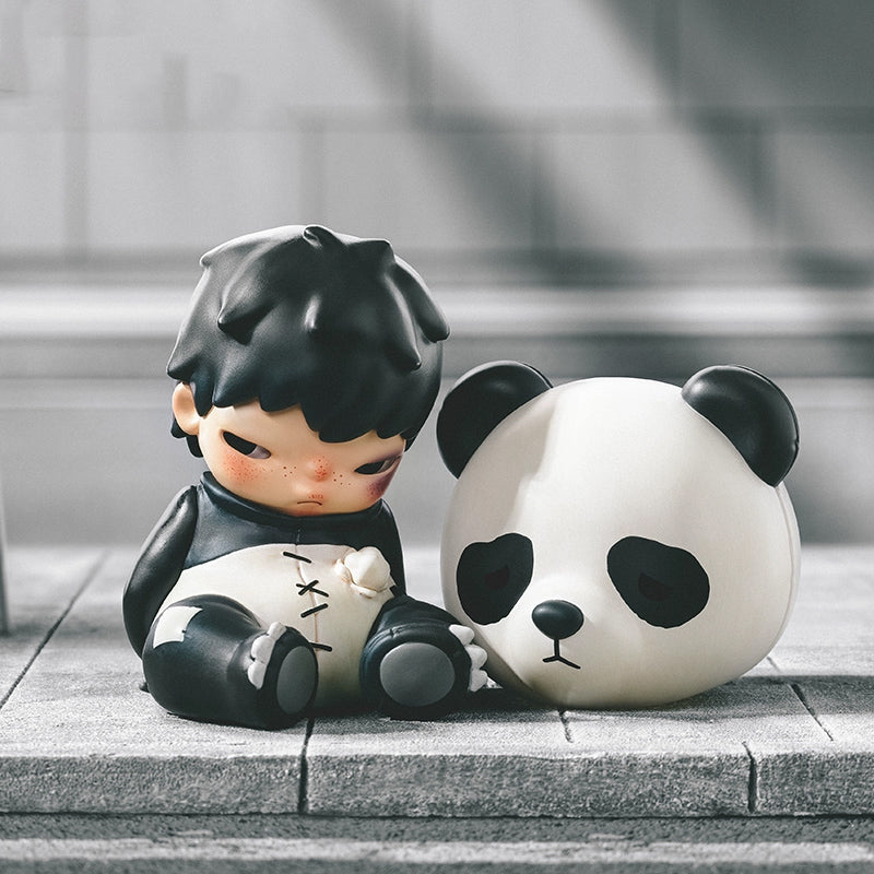 Hirono Doll Panda PVC Figure